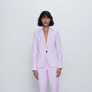 Zara lavender purple blazer